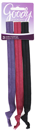 Goody Comfort Headwraps OUCHLESS TIEBACKS UPC:041457041406 Pack:72/3 - Click Image to Close